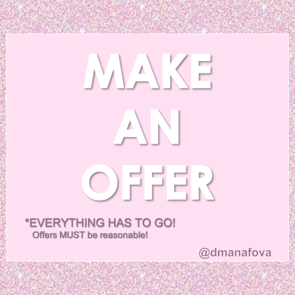 SALE! MAKE ME AN OFFER :)